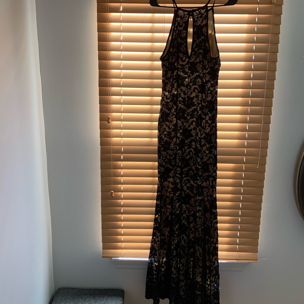 Elegant in black laced